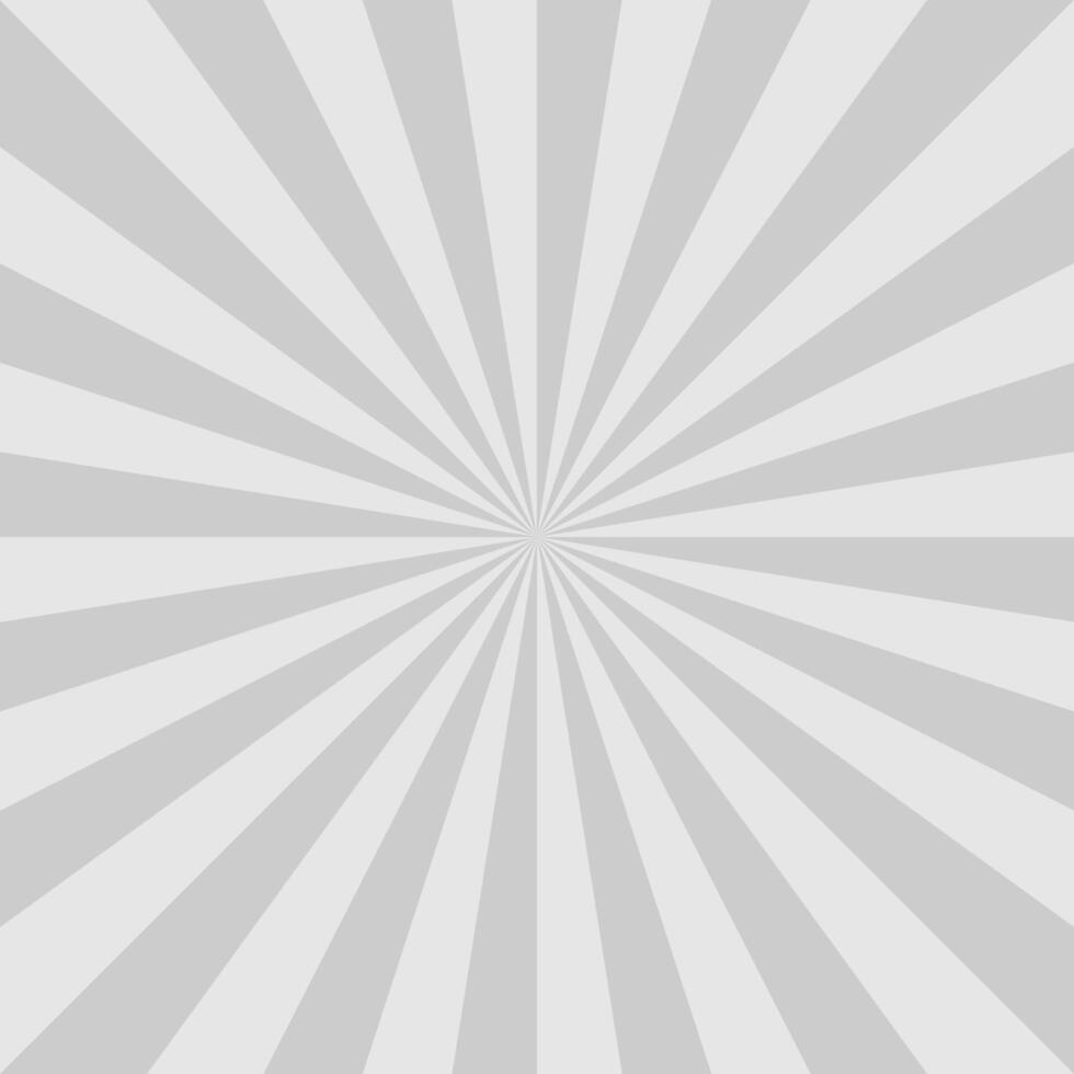 Gray striped abstract background. Vintage radial art print. Monochrome pop artwork pattern for your design and ideas. Can be used like card, poster, placard etc vector