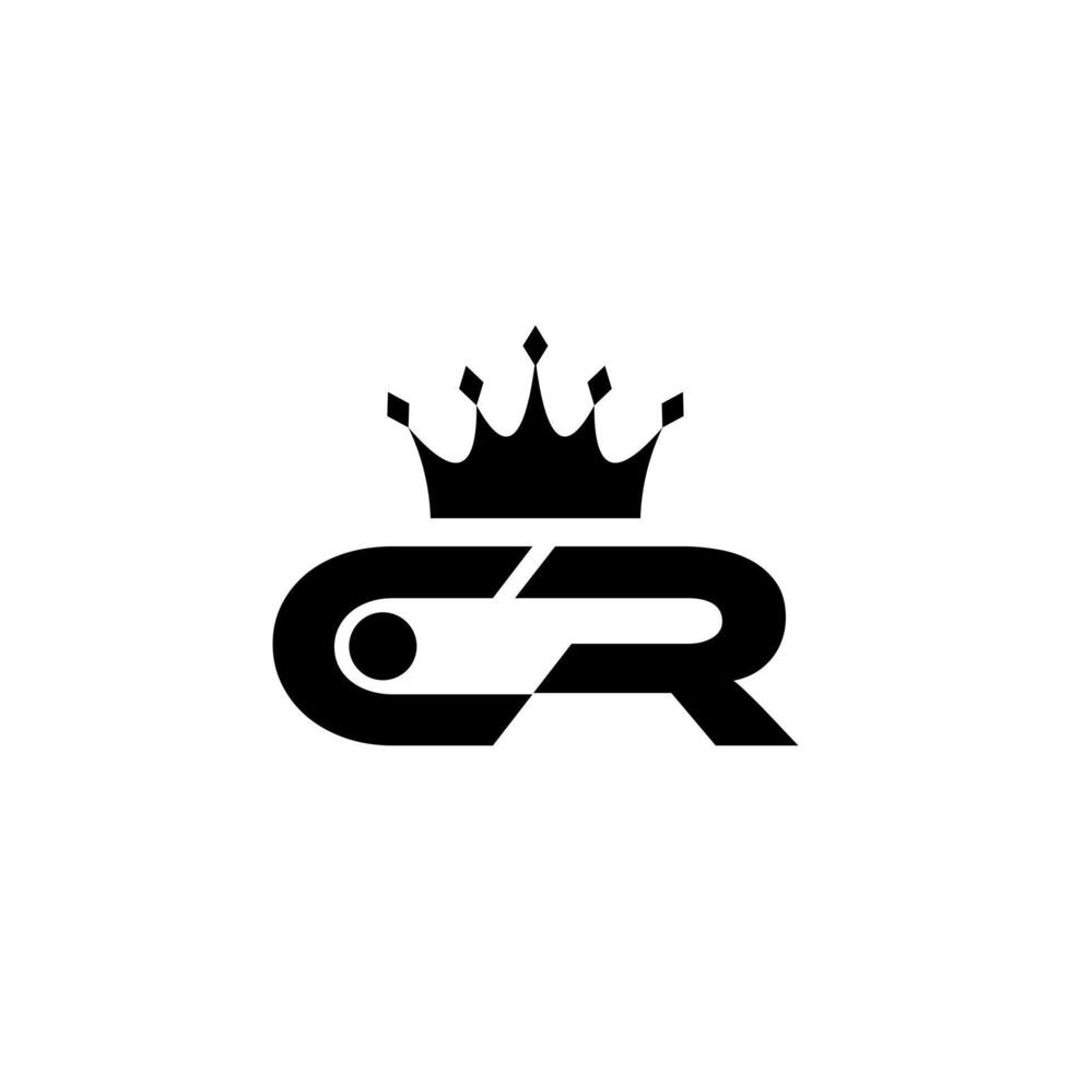 Regal CR Logo with Crown vector