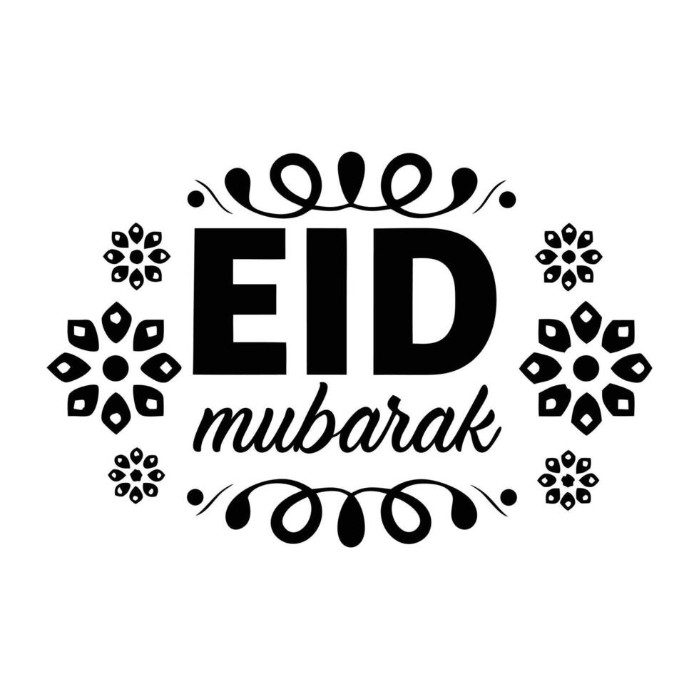 eid Mubarak logo vector