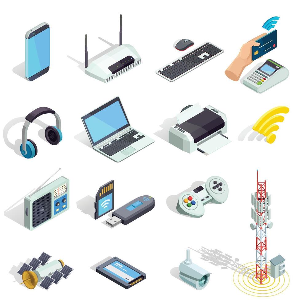 A Internet computer icon set. Containing online, computer, network, website, server, web design, hardware, software and programming. vector