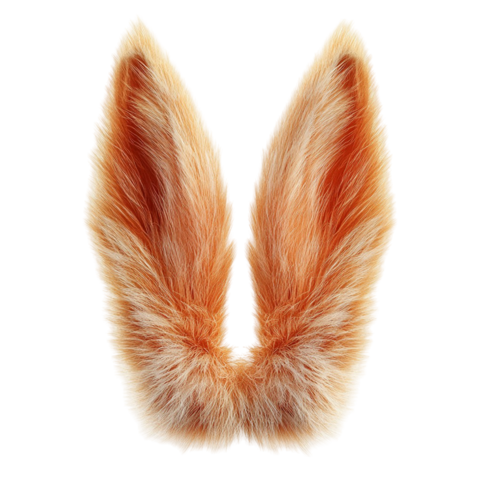 Cute Pair Of Rabbit Ears Transparent Background png