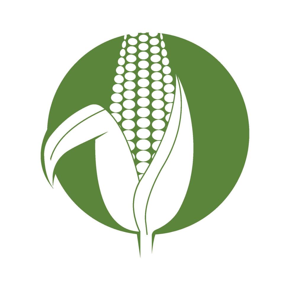 Corn logo illustration design vector