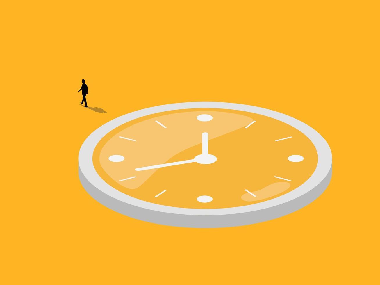 Business people think differently and step out of their routines vector