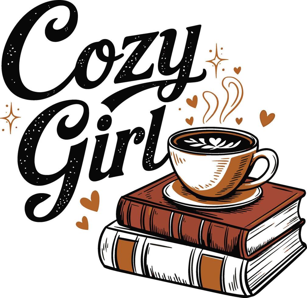 book design art with typography design vector