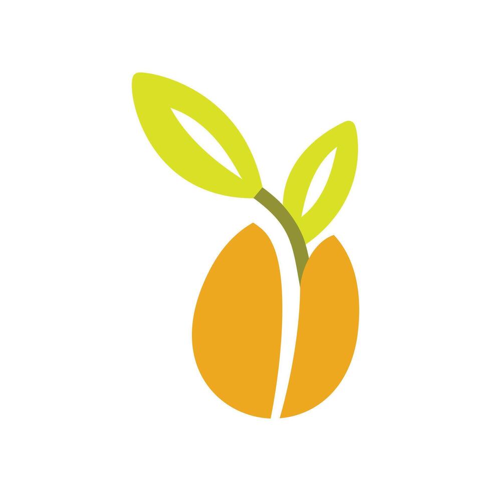 Seed Icons Flat Set vector