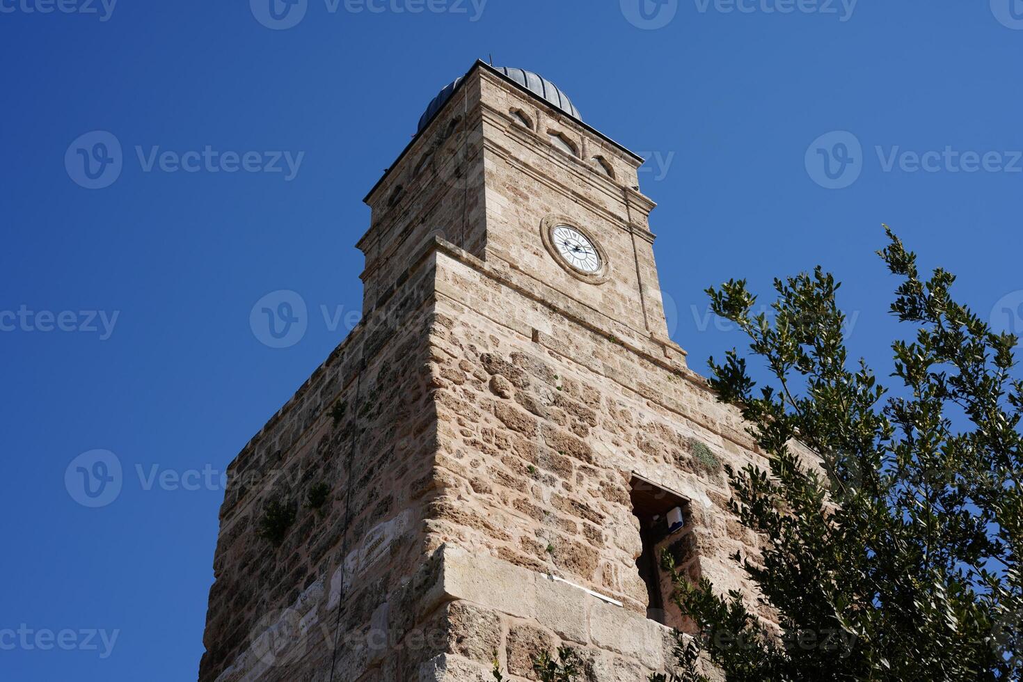 Old Clock Tower in Antalya, Turkiye photo