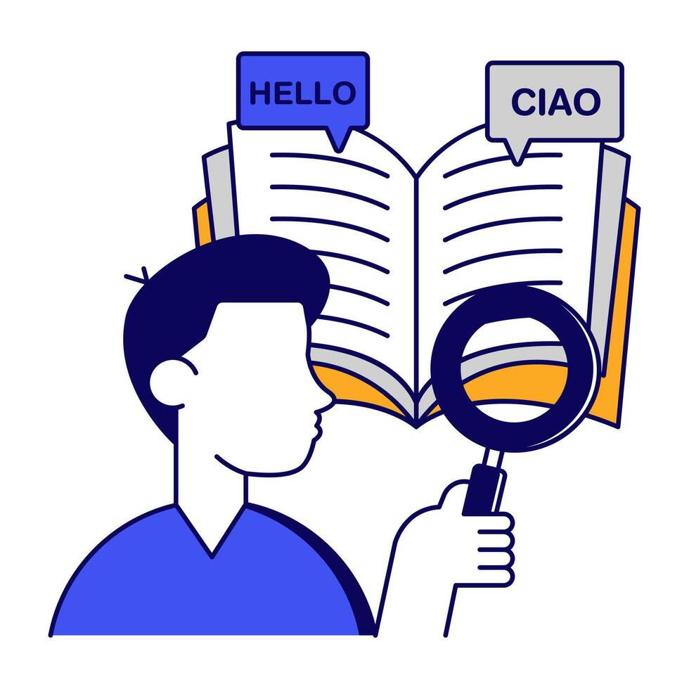 Vectors design of search book