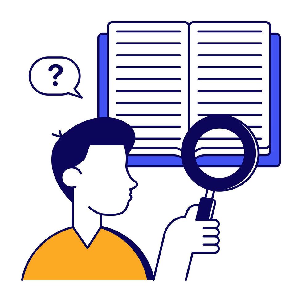 Vectors design of search books