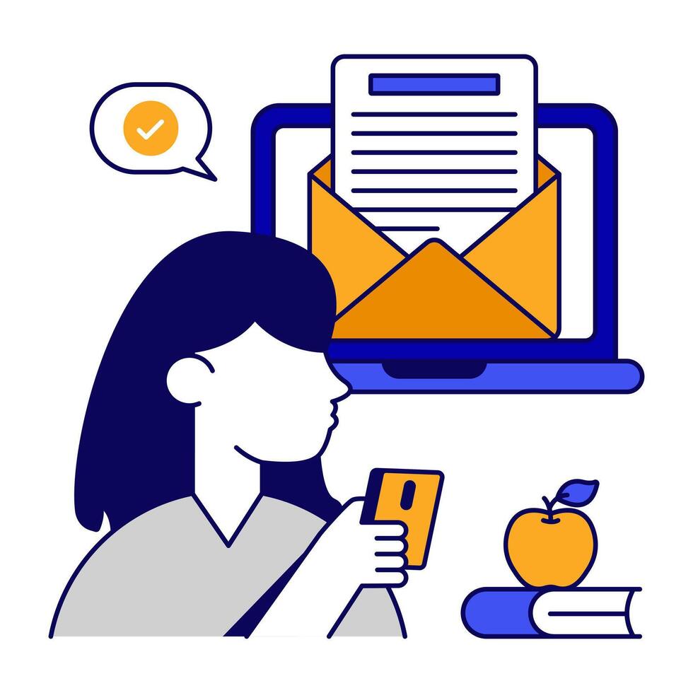 Premium download icon of email vector