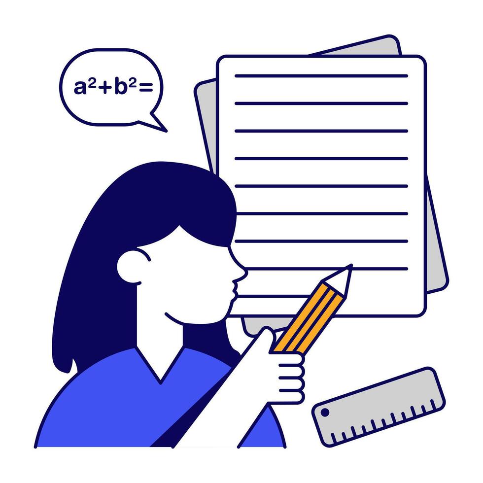 A creative design of math learnings vector