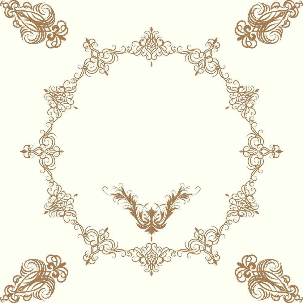 White Islamic background design. vector