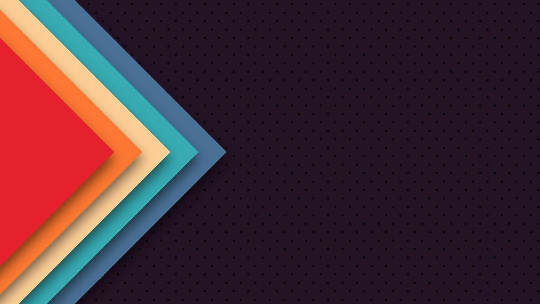 Funky retro background with bold lines and colorful blocks. Vintage inspired backdrop with abstract geometry. vector