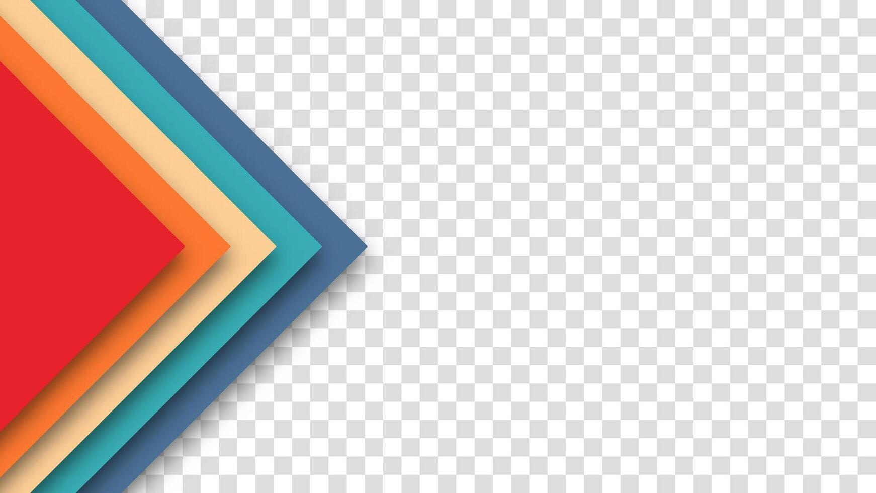 Pop inspired abstract retro pattern. Mid-century color tones and bold shapes. Nostalgic design from 60s 70s 80s in geometric composition. vector