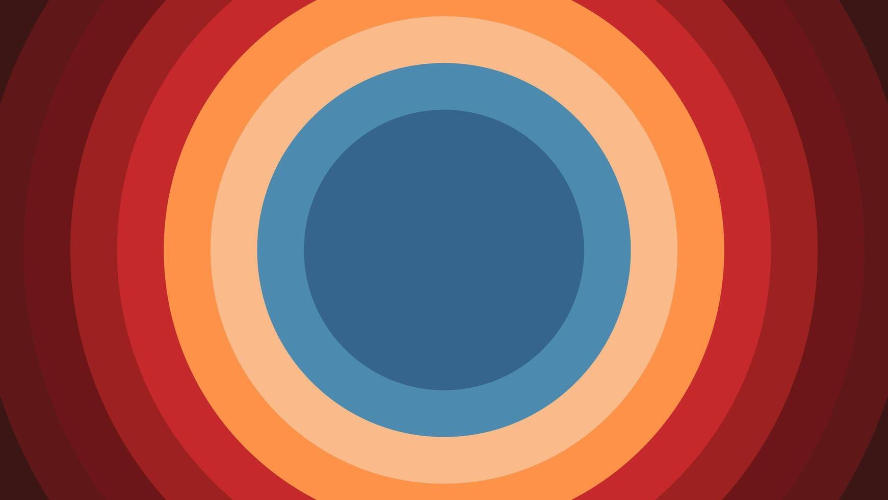 Funky abstract circle art with vintage feel. 1960s 1970s 1980s themed retro background. Ideal for stylish branding and visual storytelling. vector
