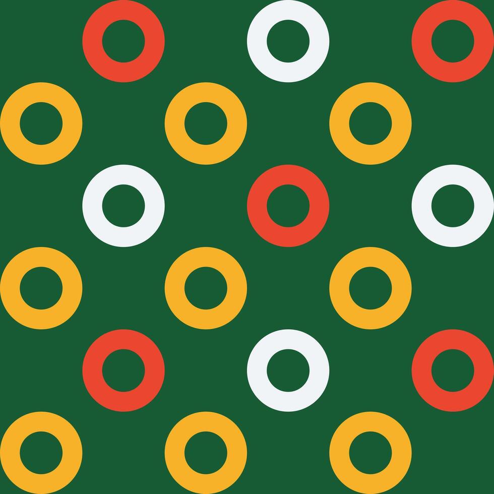 Elegant round-dot seamless pattern with abstract geometry. Designed for modern branding, textile surfaces, luxury wrapping, and graphic compositions. vector