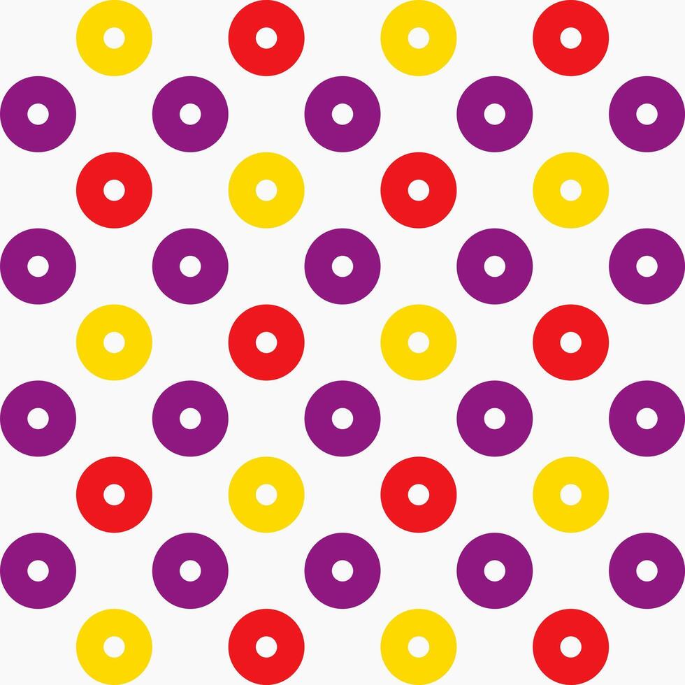 Refined seamless geometric layout with circles and polka dots. Abstract pattern ideal for high-quality print, brand identity, or minimalist decorative use. vector