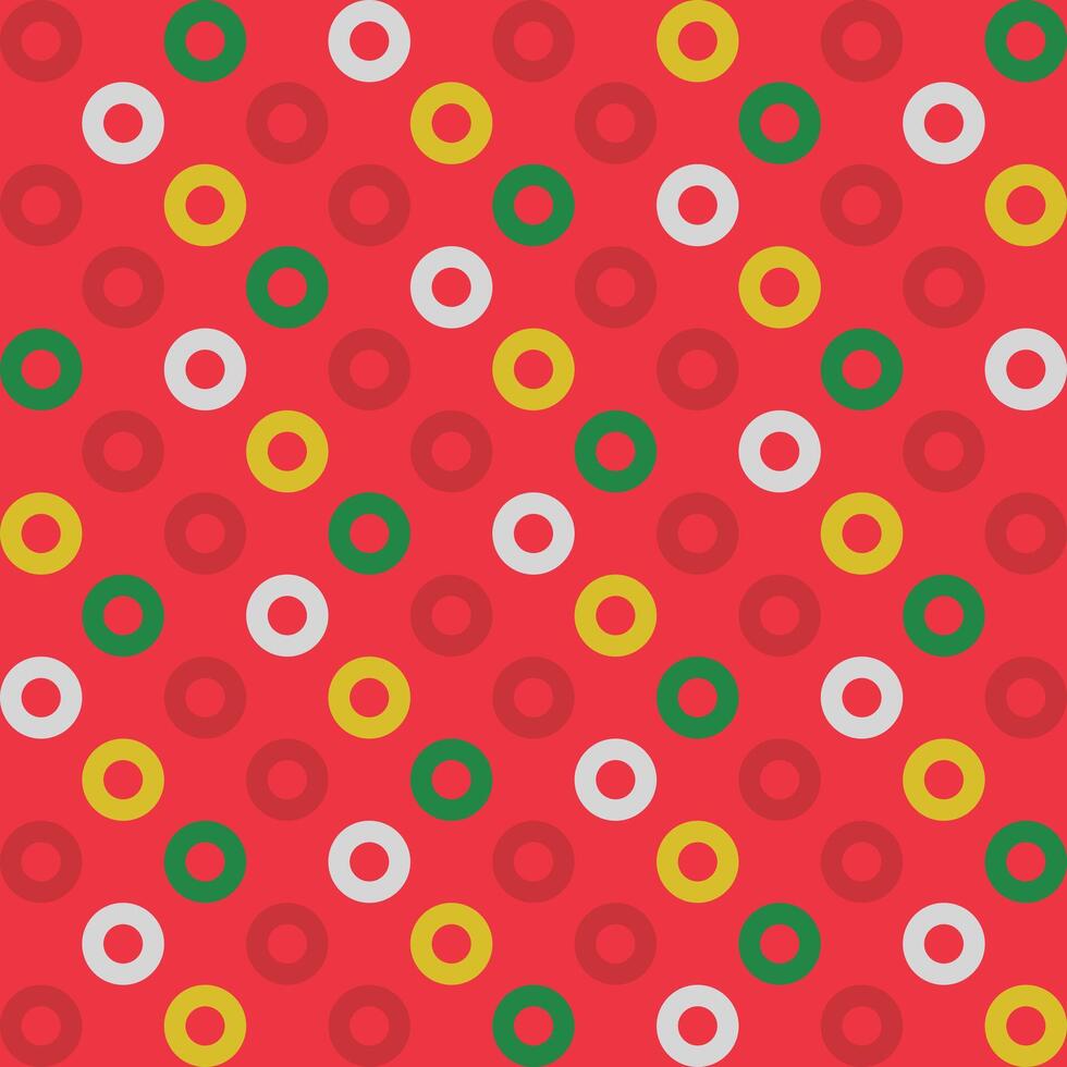 Luxurious abstract geometric pattern with polka dots and circles. Seamless design perfect for packaging, branding, wallpapers, and minimalist visual compositions. vector