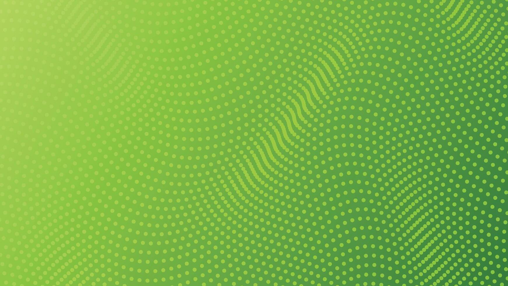 abstract green gradient color background with dots pattern decoration vector