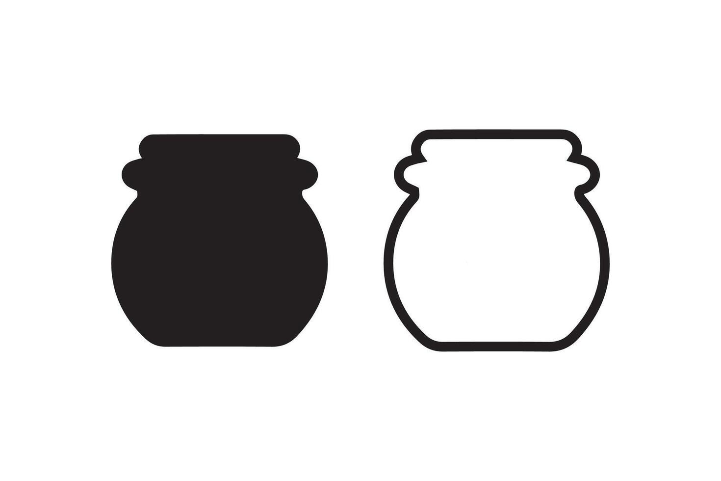Jar jar icon illustration vector
