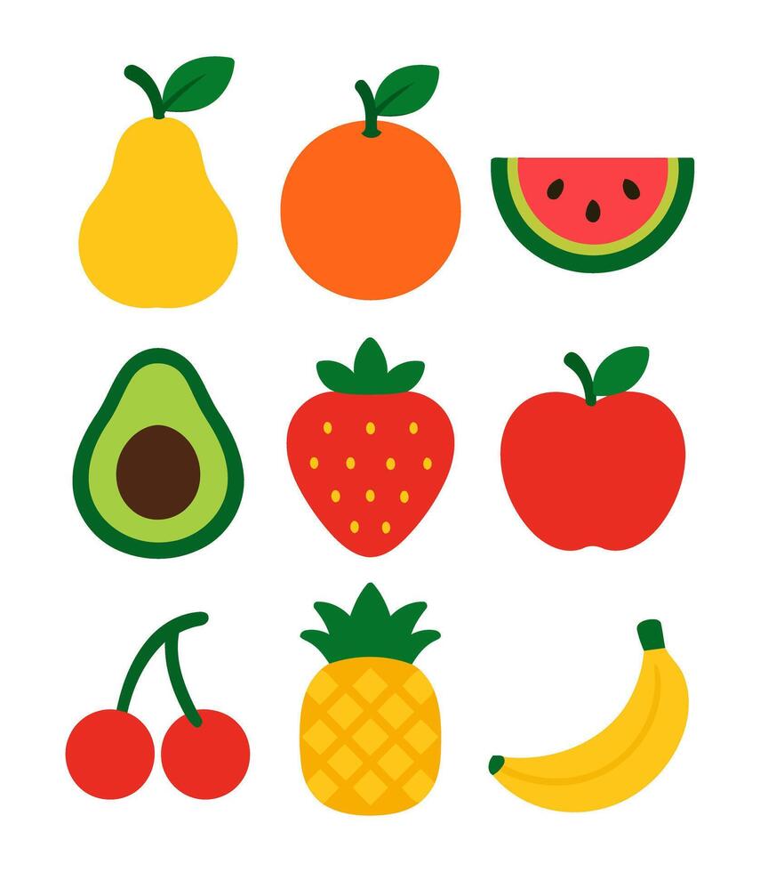 Flat Warning Icons with Rounded Triangle Shapes and Exclamation Mark vector