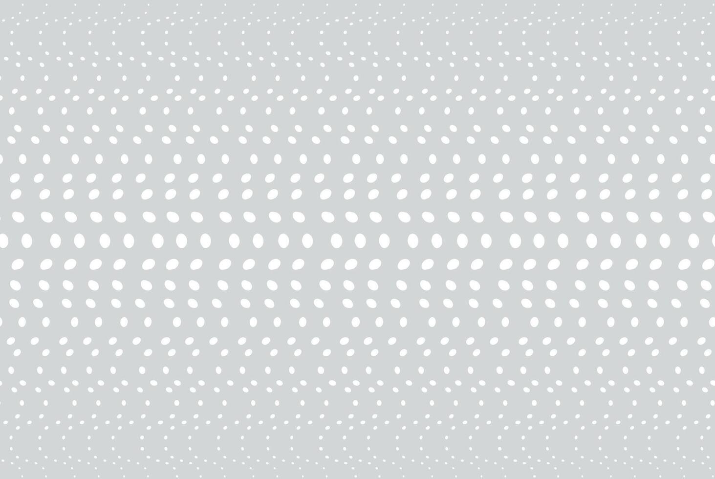 Dotted pattern texture, circle polkadot background. Wavy ripple white texture. Artistic wavy abstract seamless pattern vector