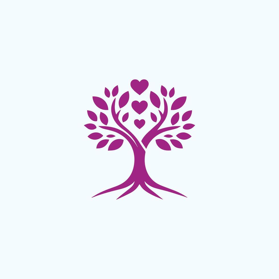 Love Tree Logo vector