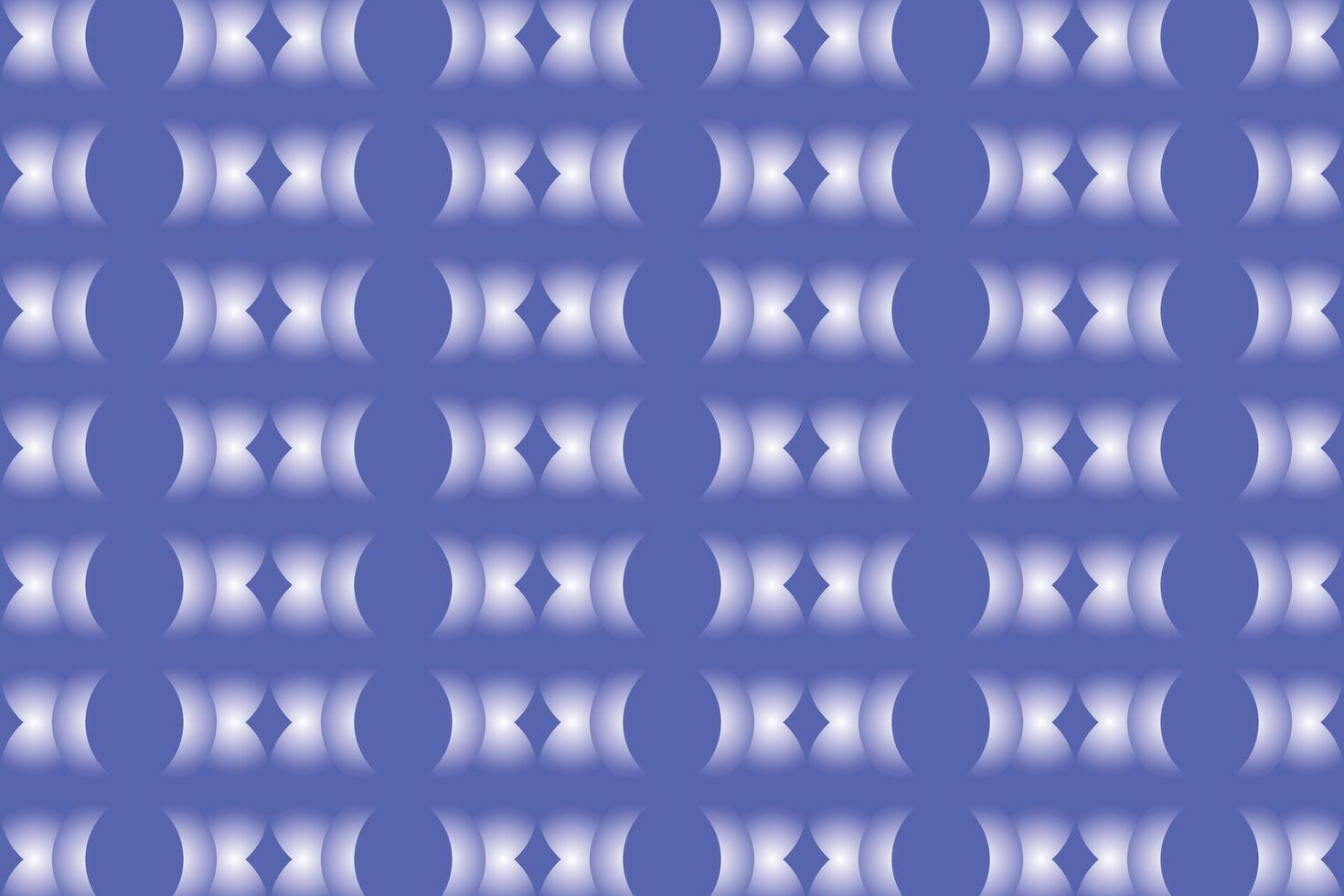 Abstract geometric repeated element with blue and white gradient effect banner. vector