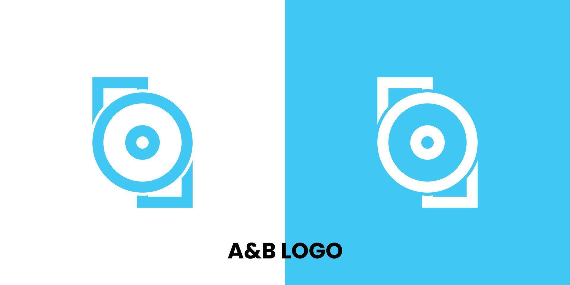Two logos for a company that makes a disk drive vector