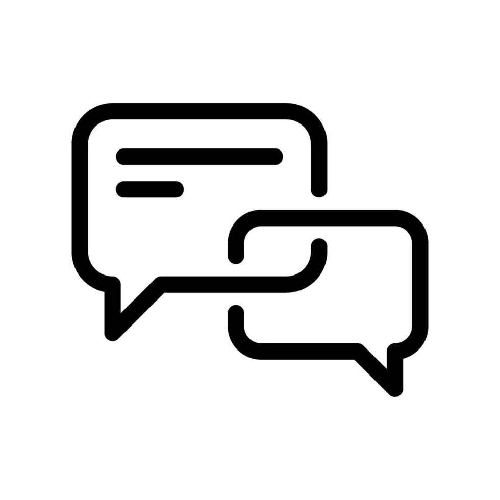 Overlapping Speech Bubbles Signifying Dialogue or Communication vector