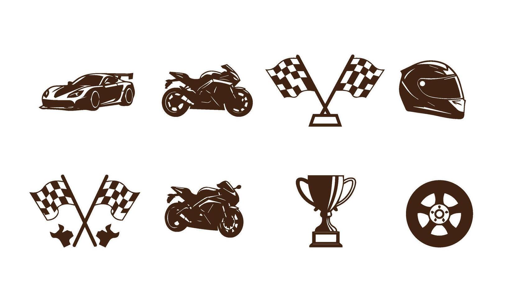 Trendy motorcycle helmet art offering innovative and artistic graphic elements for motorsport and professional racing graphic needs vector
