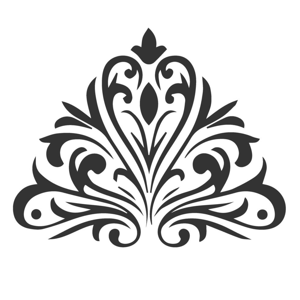 Stunning Elegant Flower Art Concept Highlighting Floral Pattern Design vector
