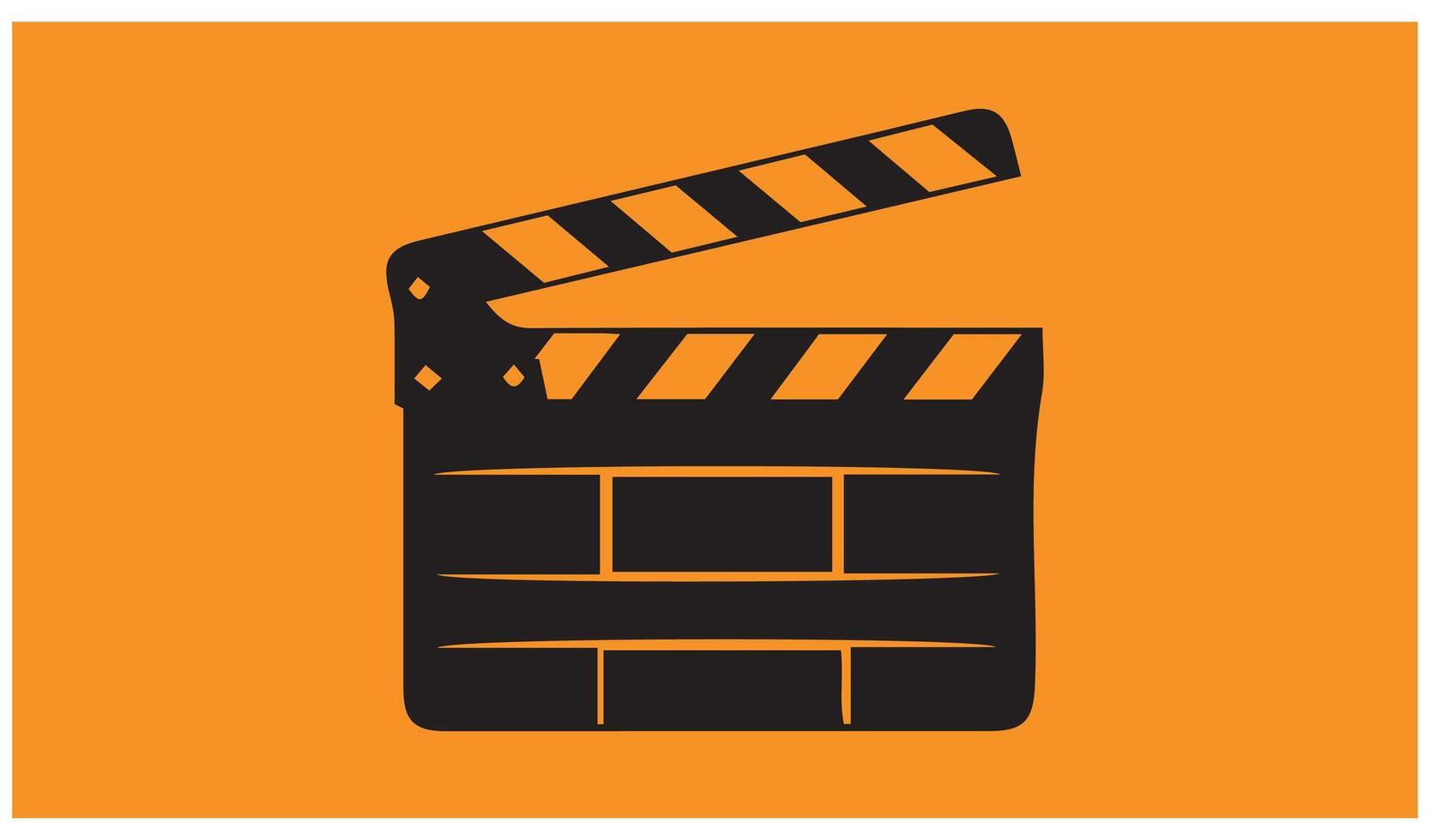 Stylish Film Production Icons Set Ideal for Artistic Graphics vector