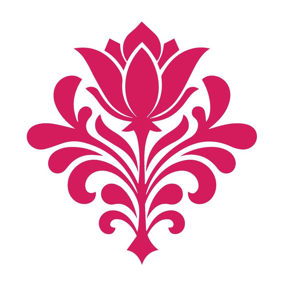 Decorative Graceful Floral Petal Highlighted in Stunning Art Concept Design vector