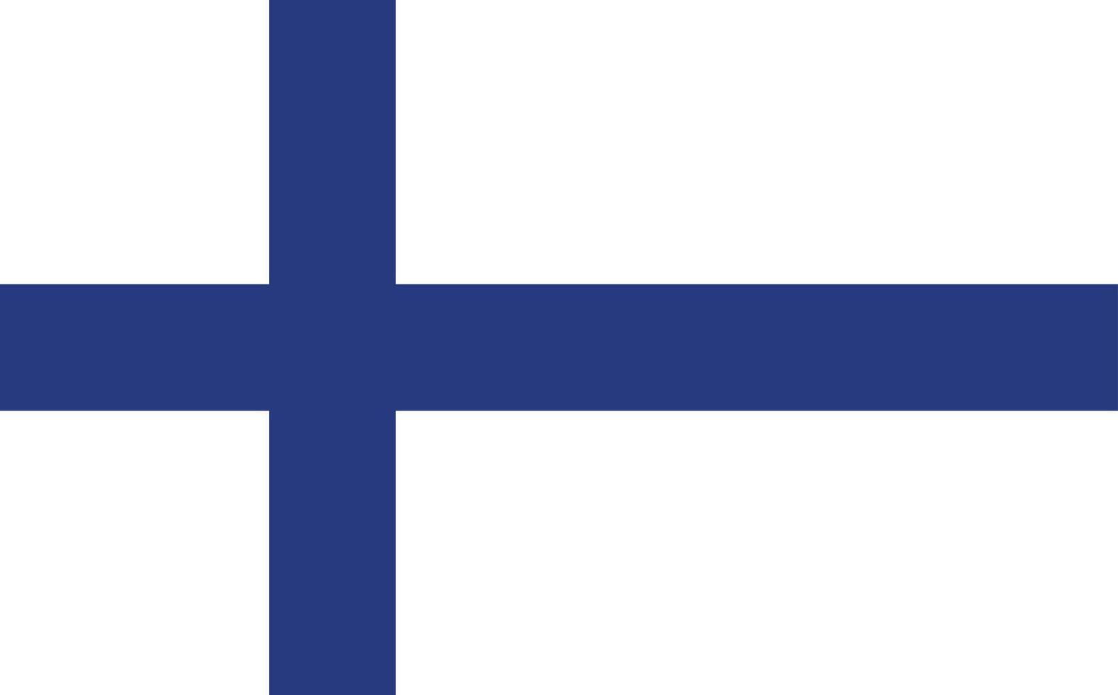 Illustration of the Finland Flag. Flag of Finnish A Detailed National Symbol of Patriotism and Freedom. vector