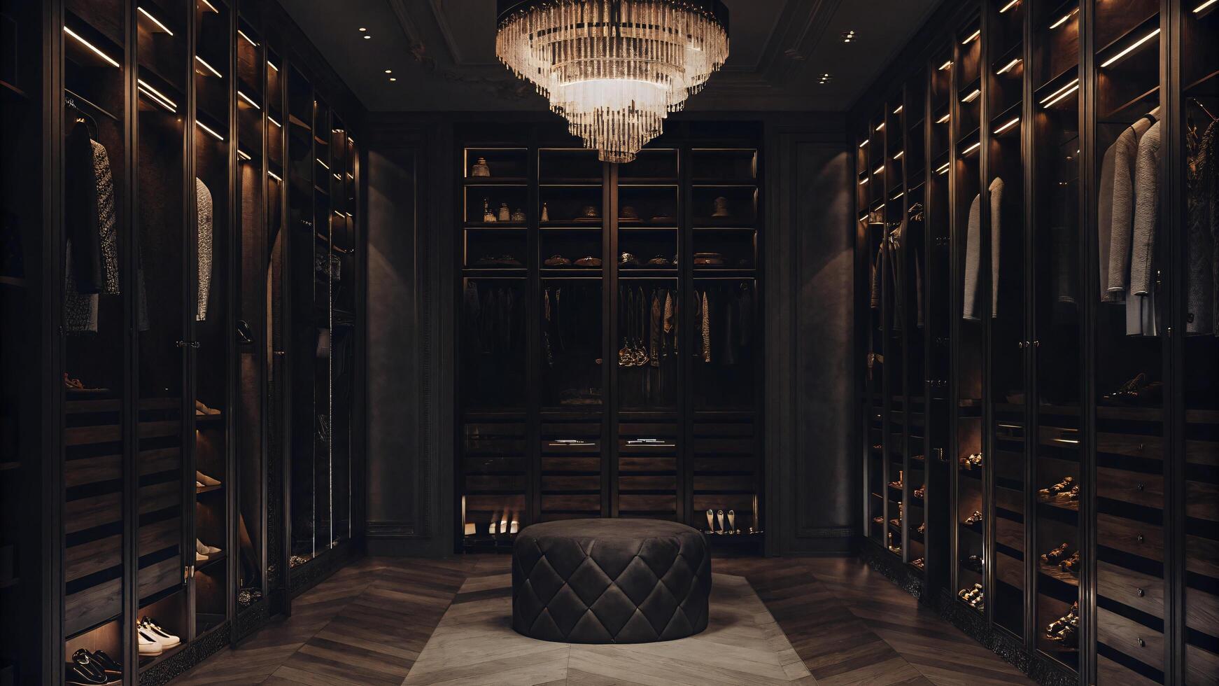 Luxury walk in closet design ideas and inspiration for home organization and storage solutions style photo