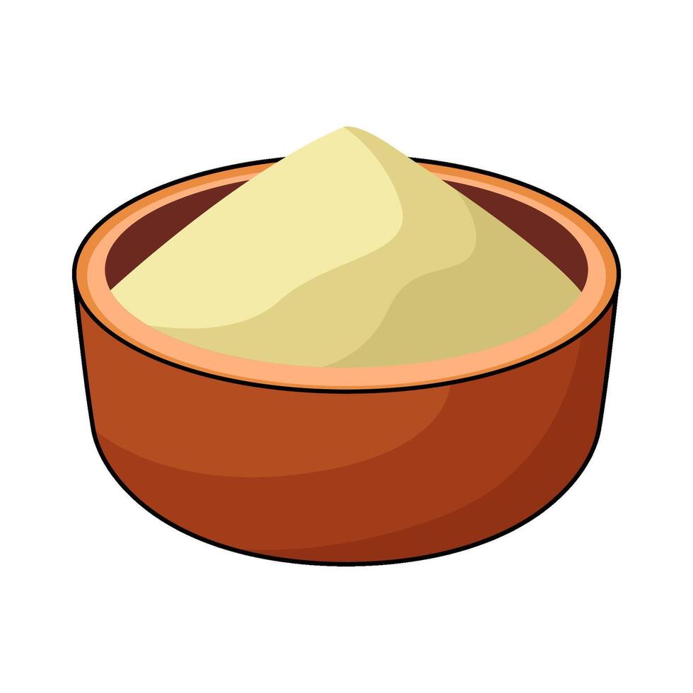 illustration of Cornmeal vector