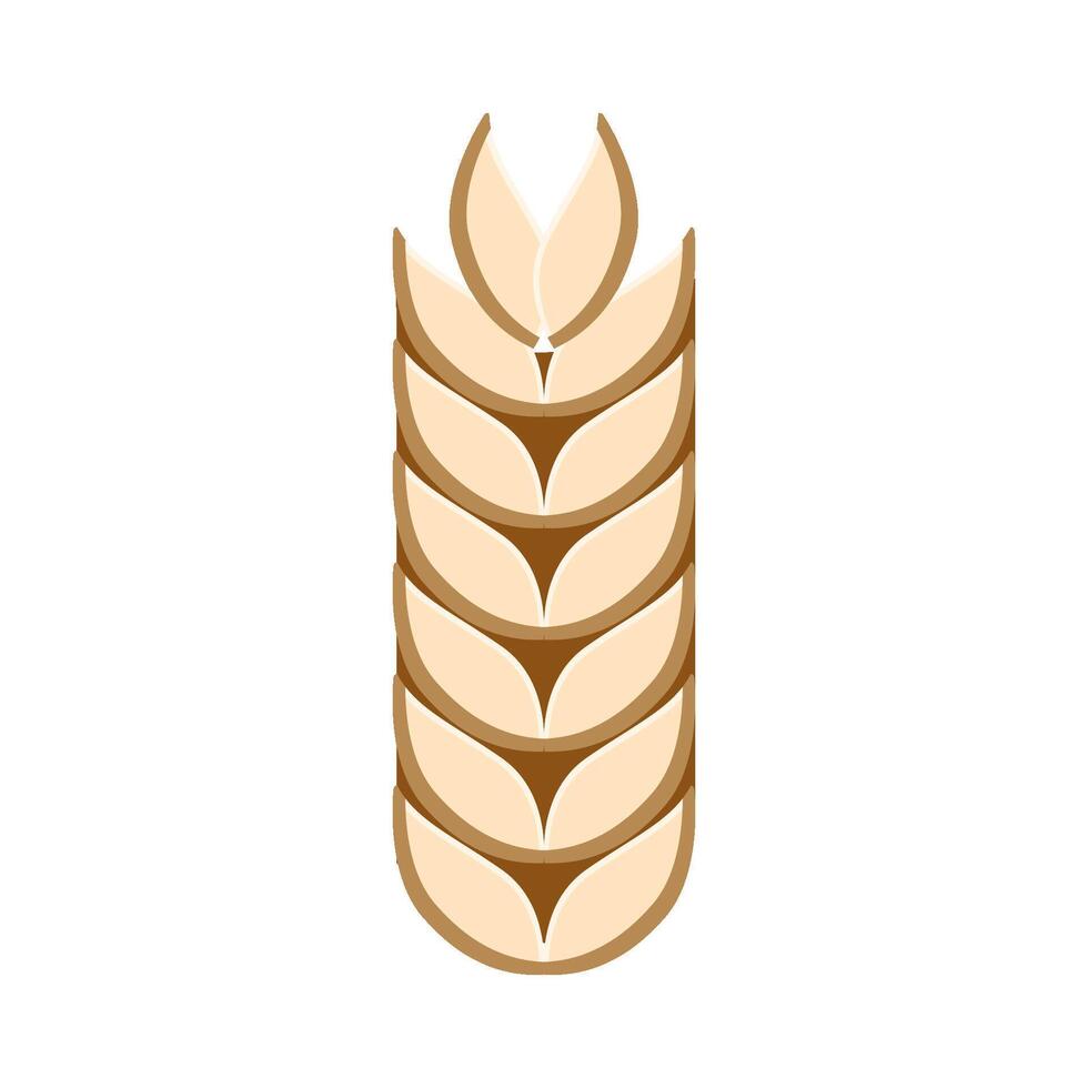 illustration of simple Wheat vector