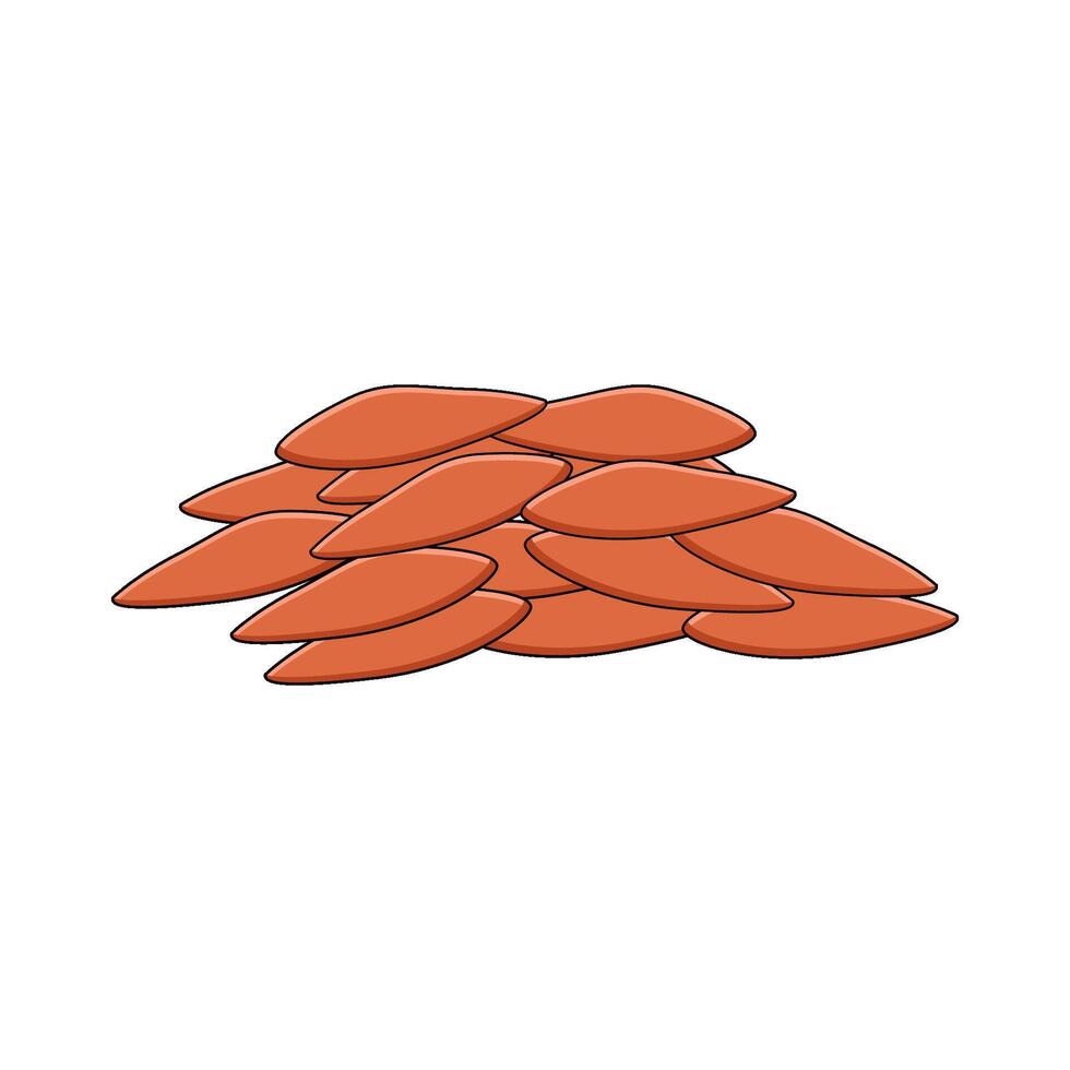 illustration of Flaxseed vector