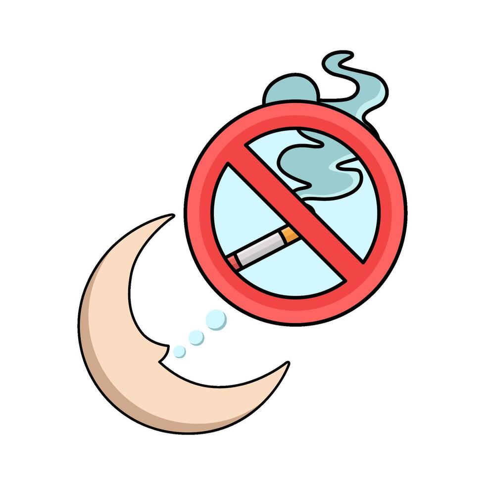 No Smoking Dream vector