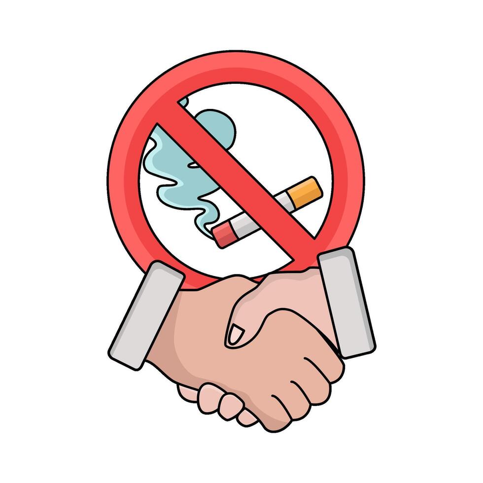 No Smoking Aspiration vector