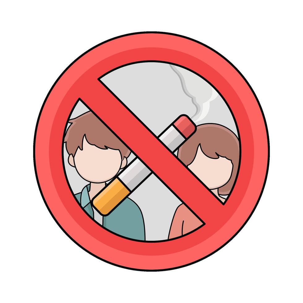 No Smoking Contribution vector