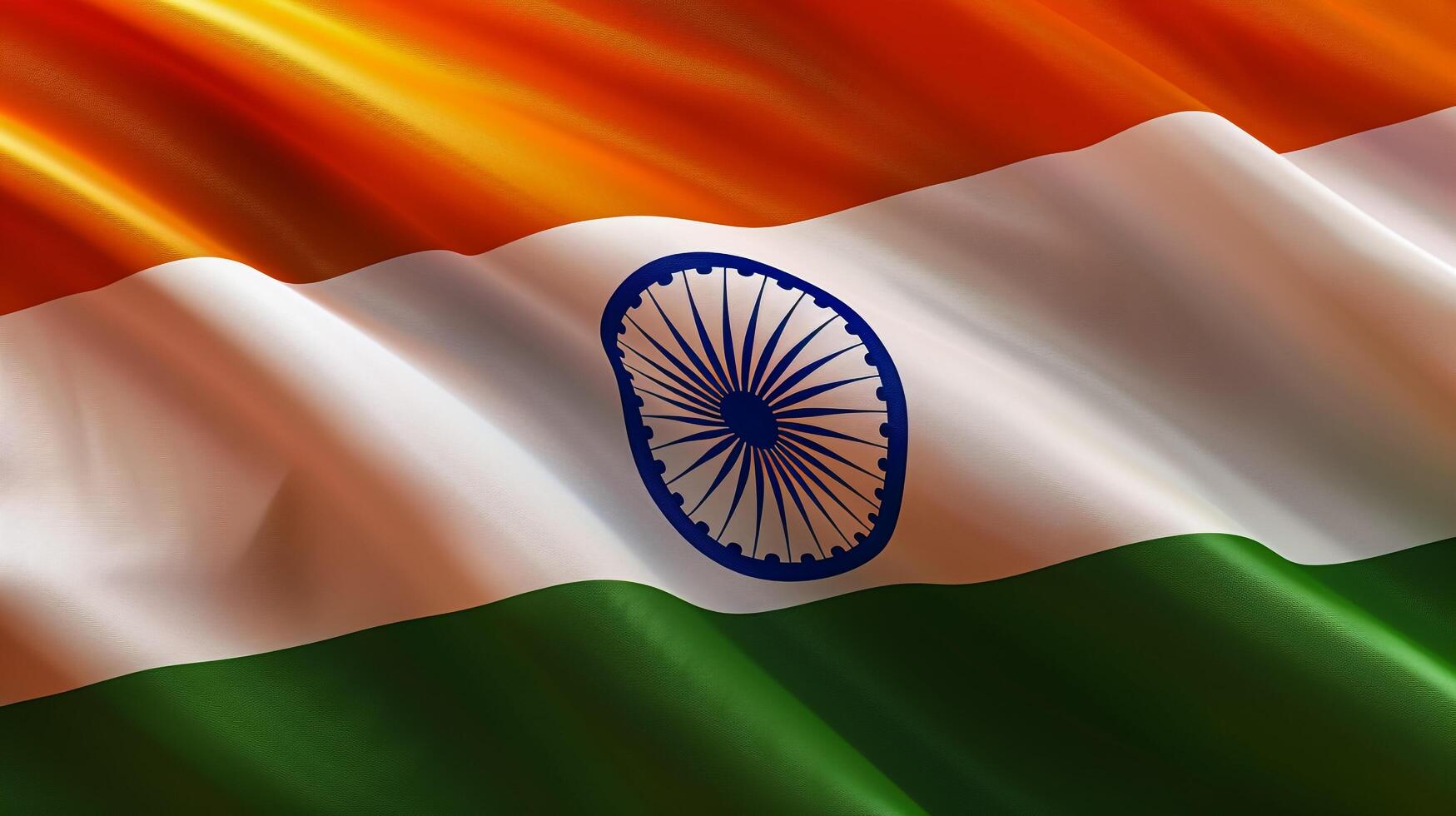 India's flag is a symbol of unity and diversity photo