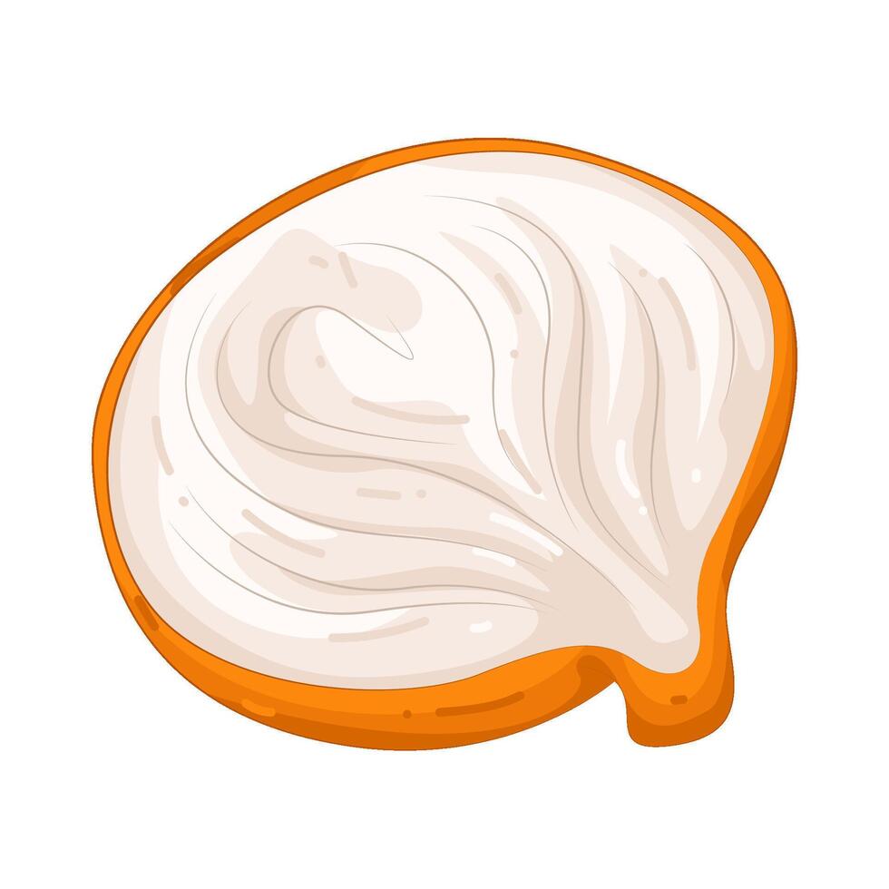 Illustration of onion vector