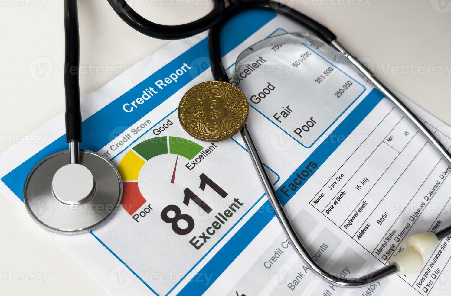 Healthcare Cost and Medical Debt Concept photo