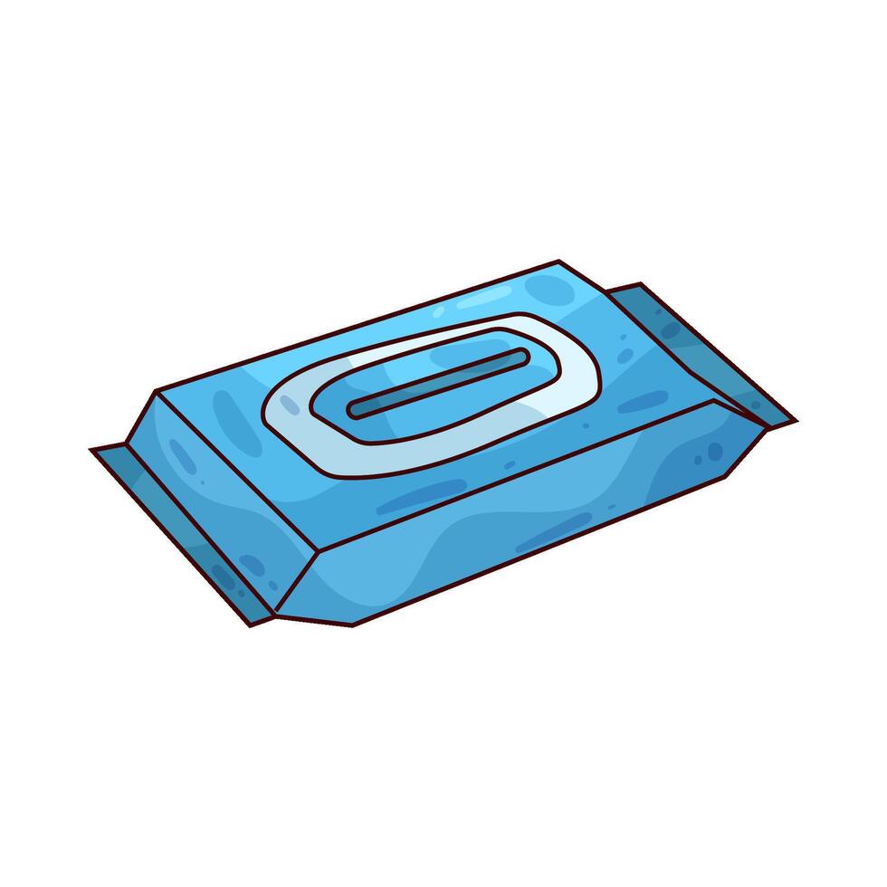 wet wipes illustration vector