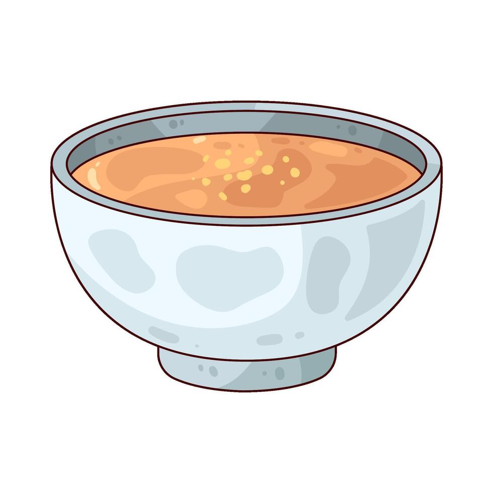 illustration of soup vector