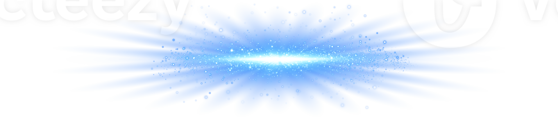 A captivating Radiant Blue Energy Burst accompanied by mesmerizing Light Effects that mesmerize the viewer png