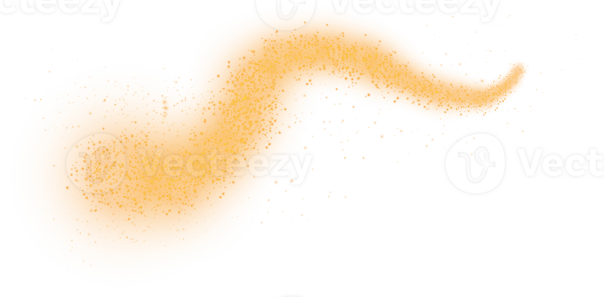 Elegant Orange Flourish A Beautiful and Artistic Design Element Perfect for Various Creative Applications and Uses png