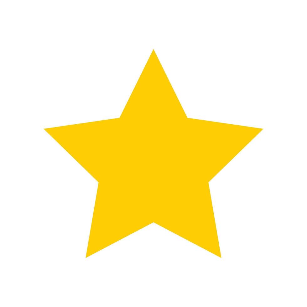 star icon star shape illustration vector