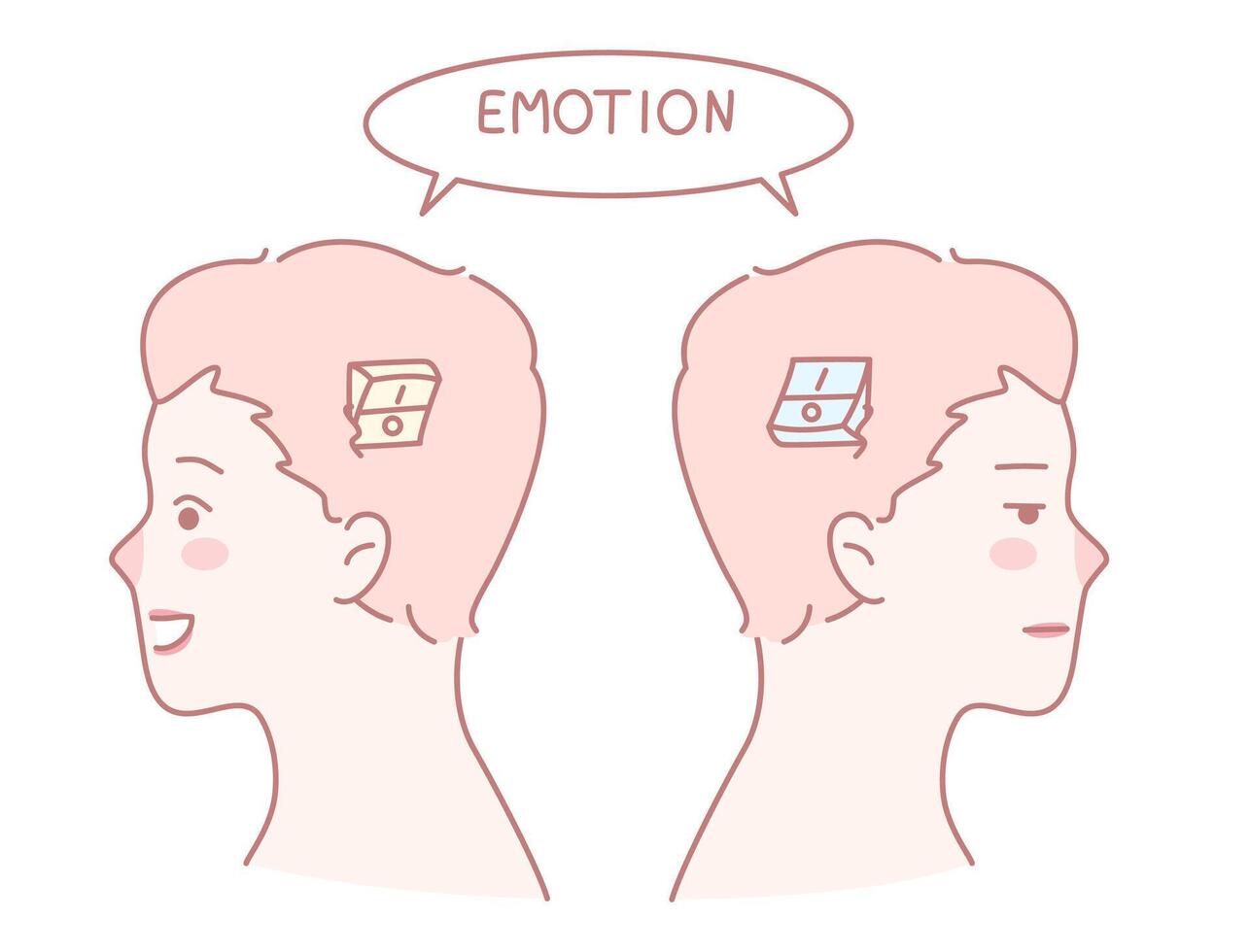 Exploring and Understanding Emotions Through Detailed Expression and Personal Perspective vector